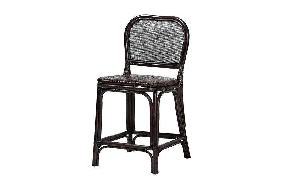 Bali & Pari Irene Rattan Counter Stool