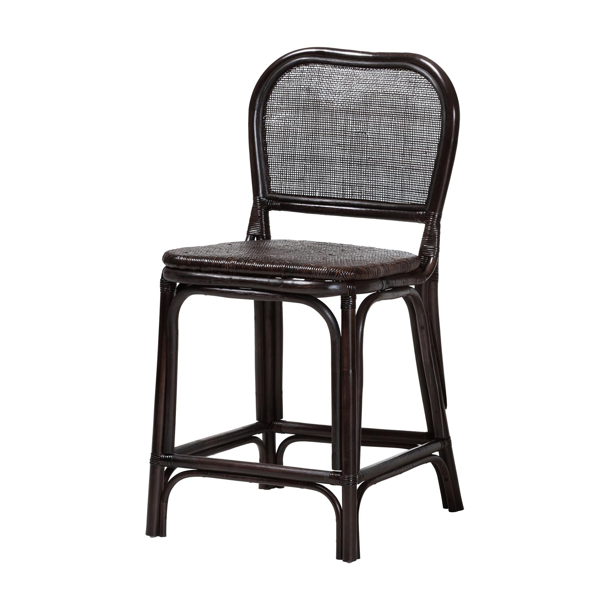 Bali & Pari Irene Rattan Counter Stool