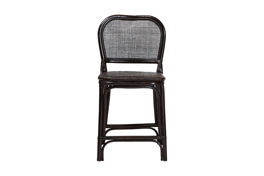 Bali & Pari Irene Rattan Counter Stool