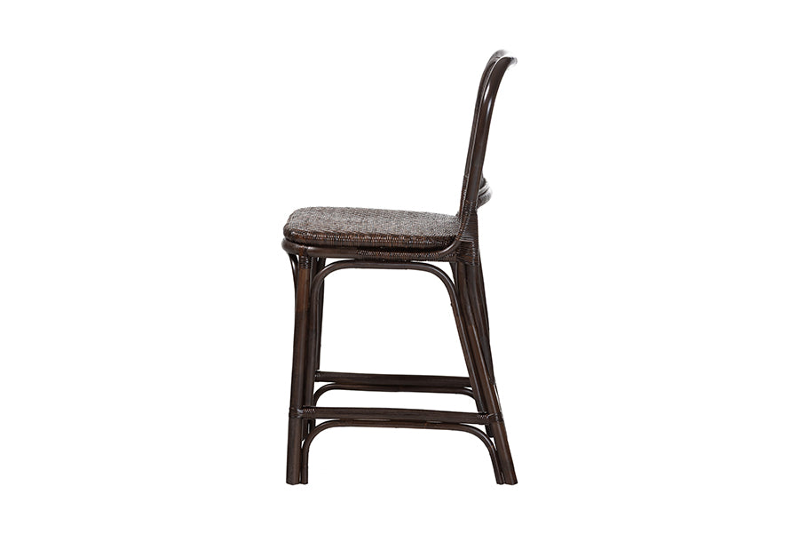 Bali & Pari Irene Rattan Counter Stool