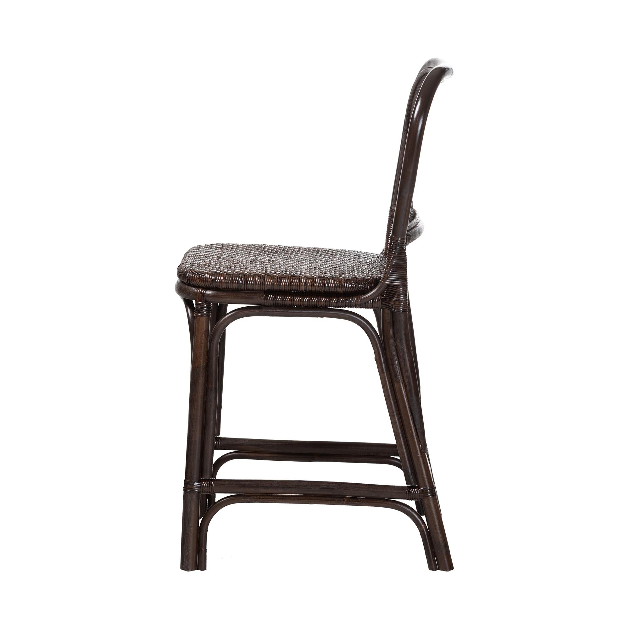 Bali & Pari Irene Rattan Counter Stool