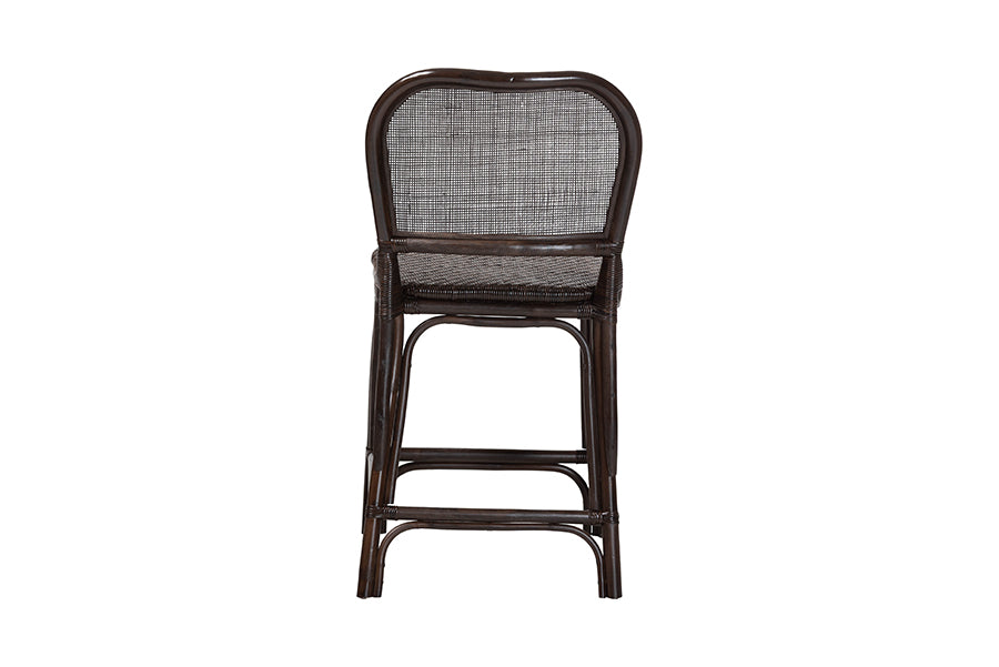 Bali & Pari Irene Rattan Counter Stool