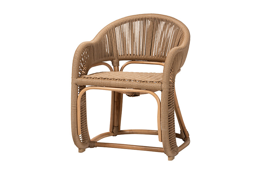 Bali & Pari Isra Rattan Accent Chair