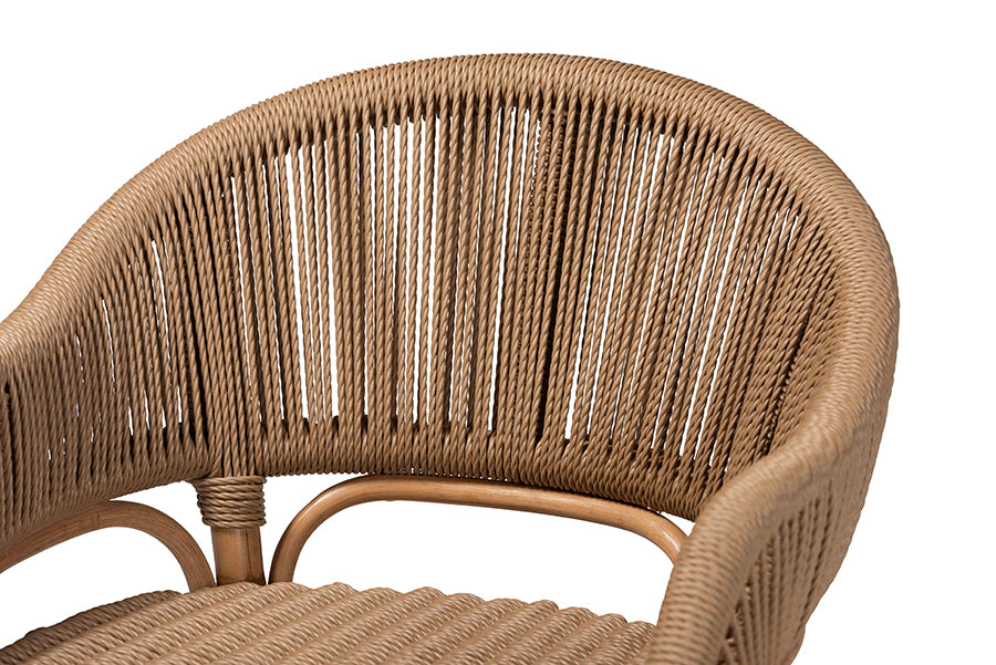 Bali & Pari Isra Rattan Accent Chair