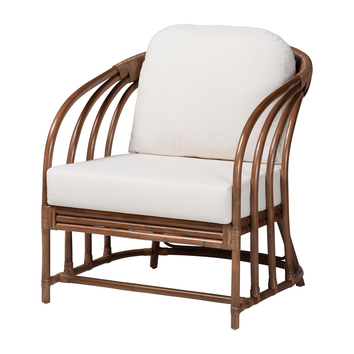 Bali & Pari Stan Rattan Lounge Chair