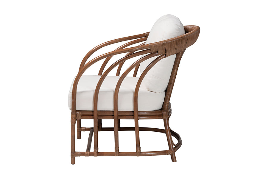 Bali & Pari Stan Rattan Lounge Chair