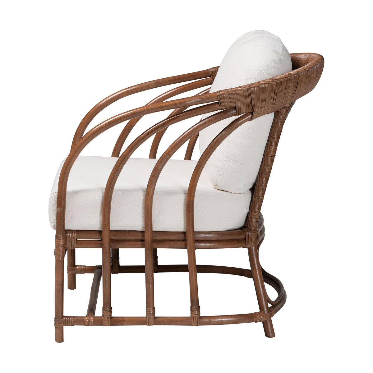 Bali & Pari Stan Rattan Lounge Chair