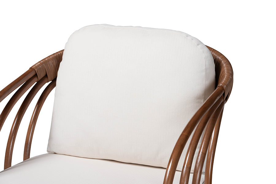 Bali & Pari Stan Rattan Lounge Chair