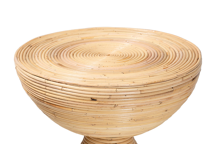 Bali & Pari Brookwood Rattan End Table