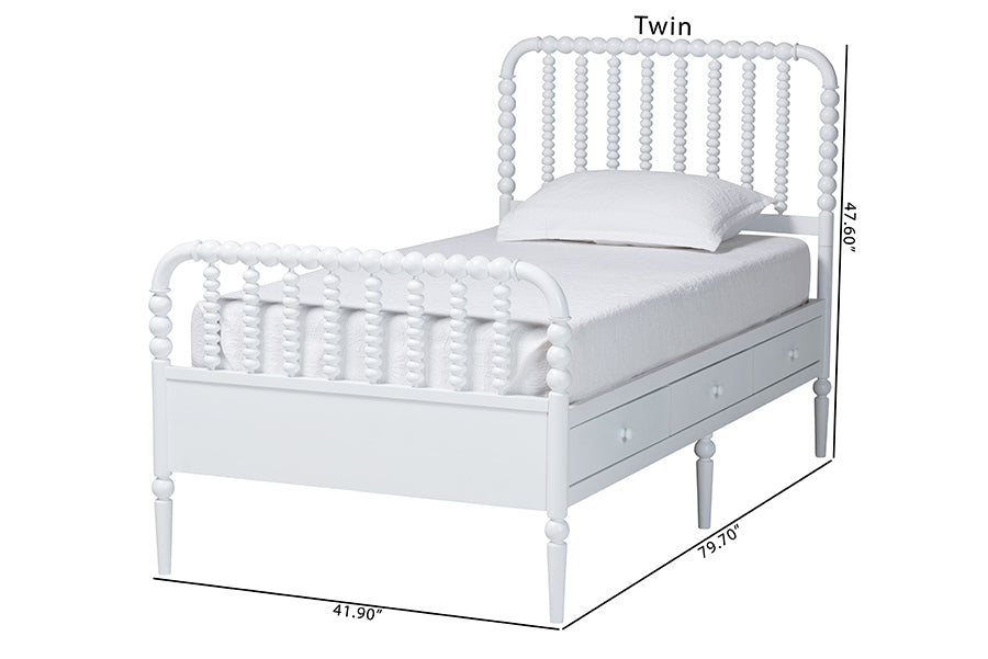 Lucera 6-Drawer Platform Bed