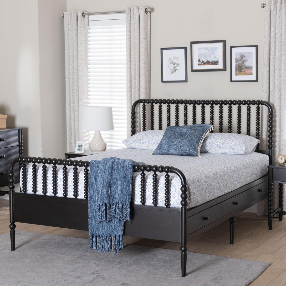 Lucera 6-Drawer Platform Bed