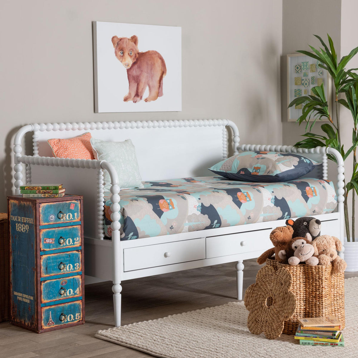 Lucera 3-Drawer Daybed
