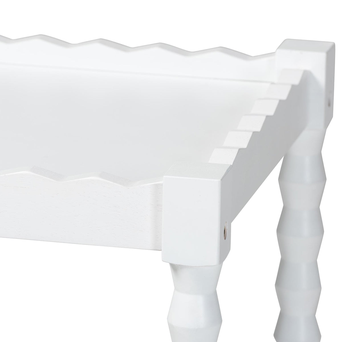 Seamus 3-Tier Book Cart with Bobbin Frame