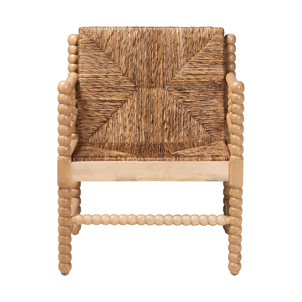 Bali & Pari Dolores Woven Seagrass Armchair