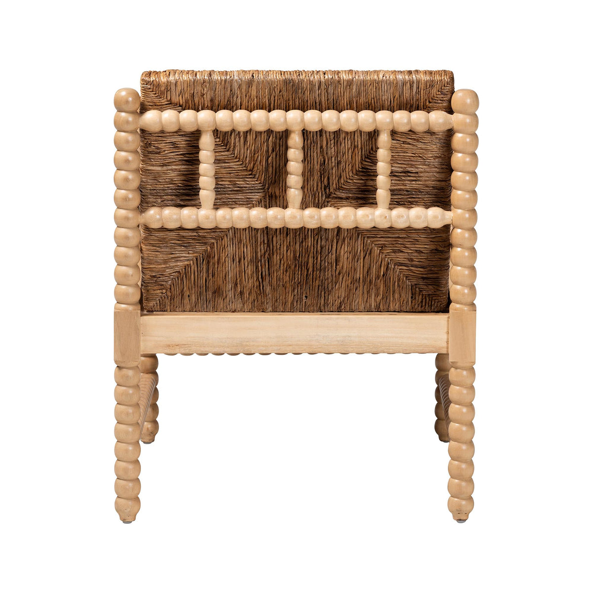 Bali & Pari Dolores Woven Seagrass Armchair