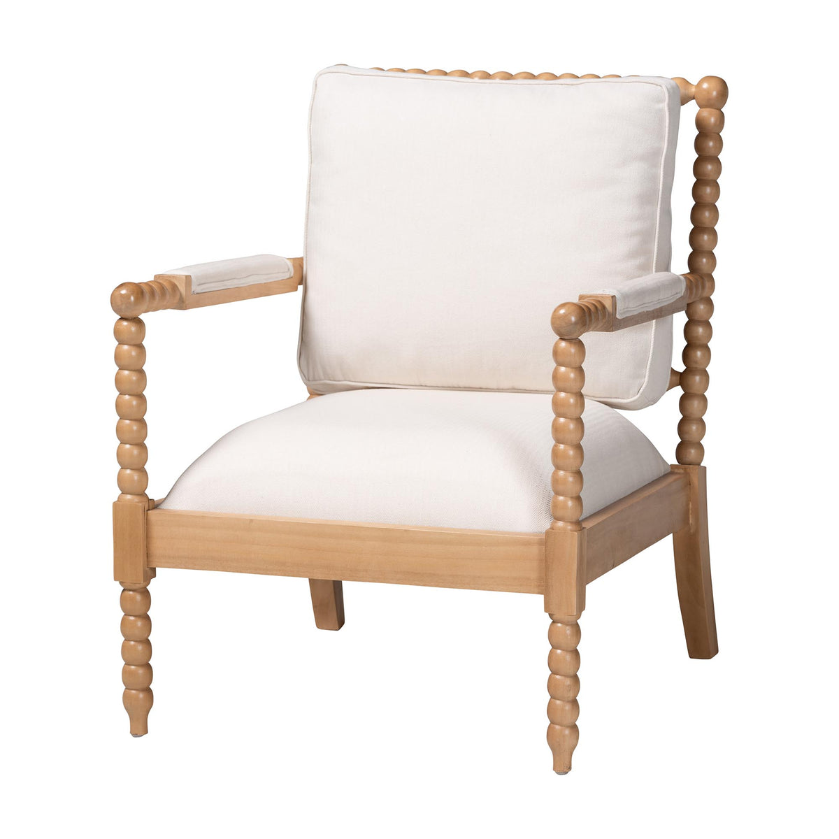 Bali & Pari Gracie Bobbin Wood Armchair