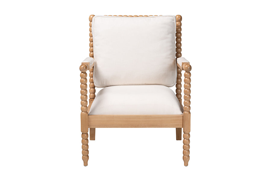 Bali & Pari Gracie Bobbin Wood Armchair