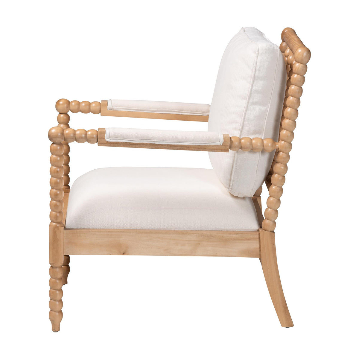 Bali & Pari Gracie Bobbin Wood Armchair
