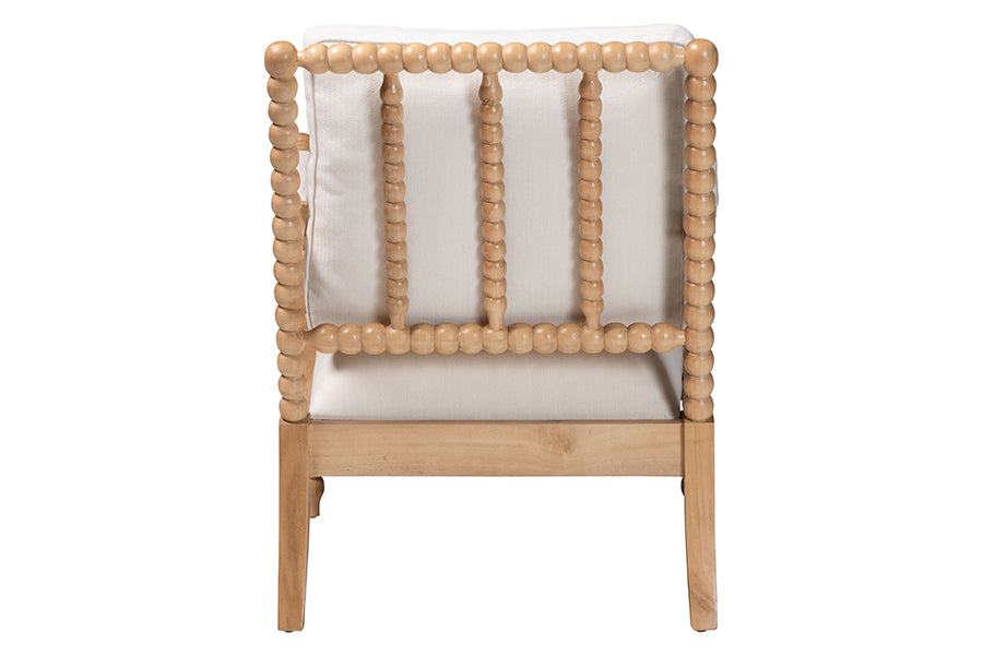 Bali & Pari Gracie Bobbin Wood Armchair