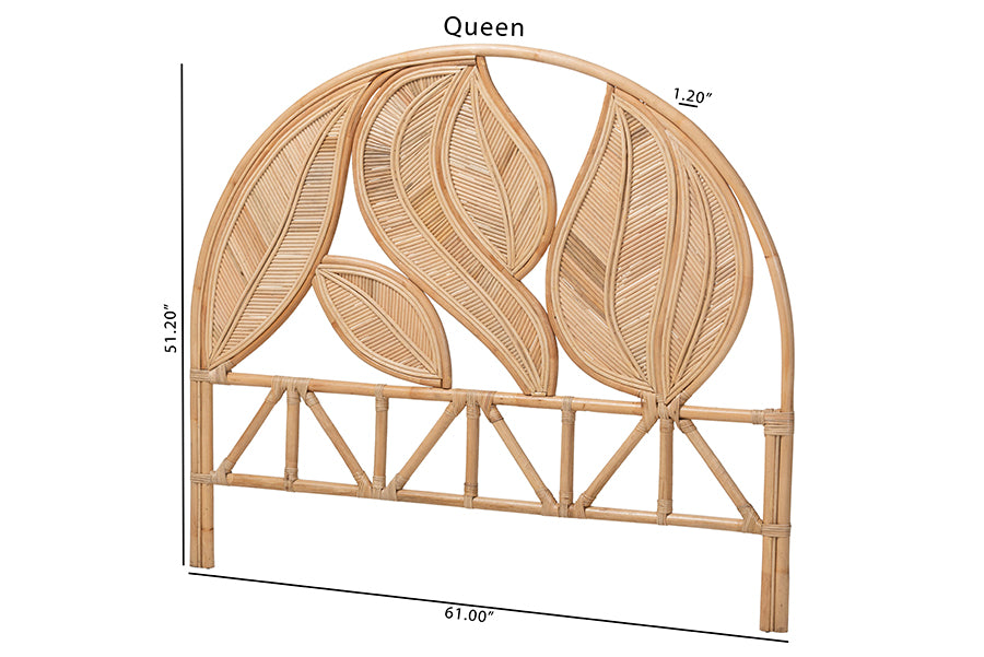 Bali & Pari Lifen Rattan Standalone Headboard