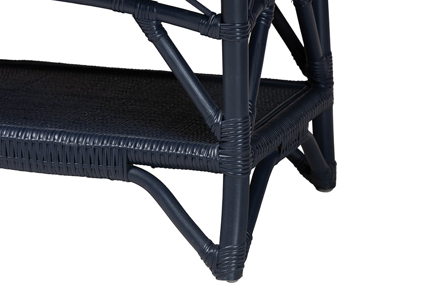 Bali & Pari Leryn Rattan Bench