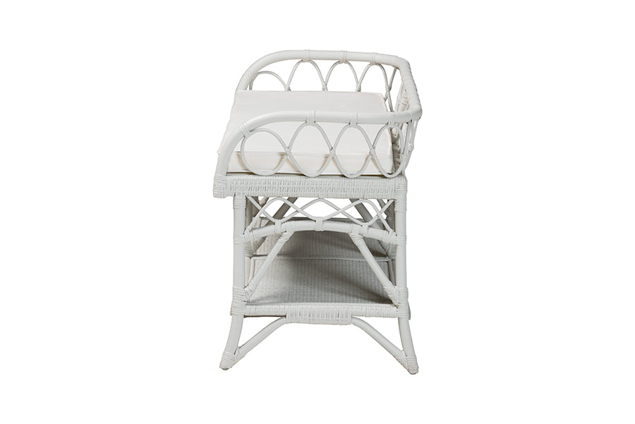 Bali & Pari Leryn Rattan Bench
