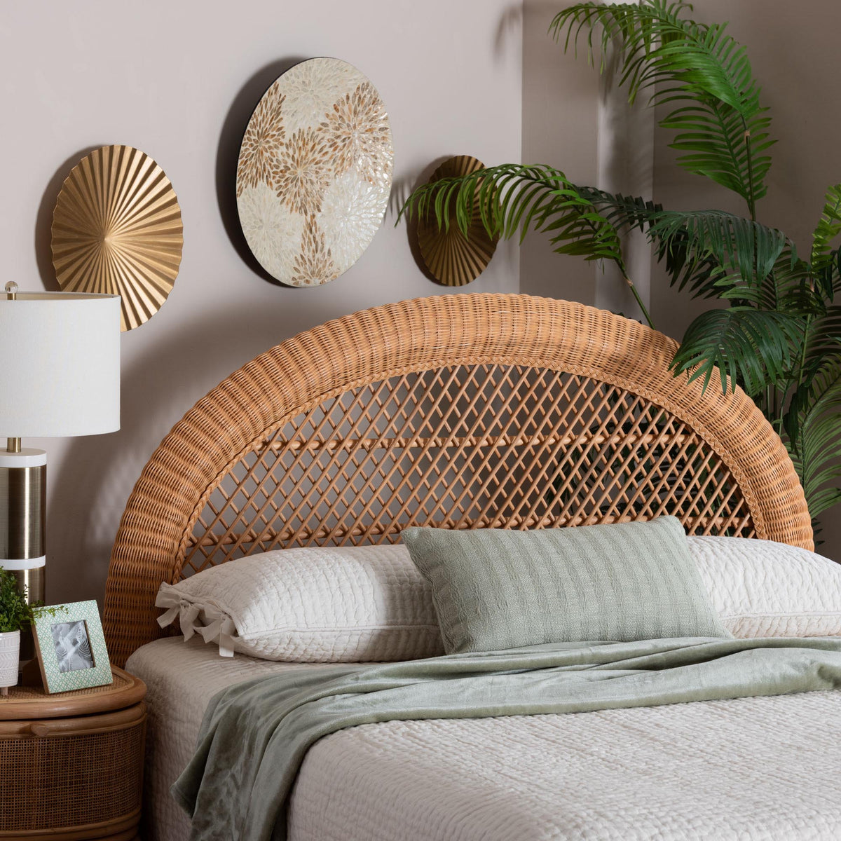 Bali & Pari Harini Rattan Standalone Headboard