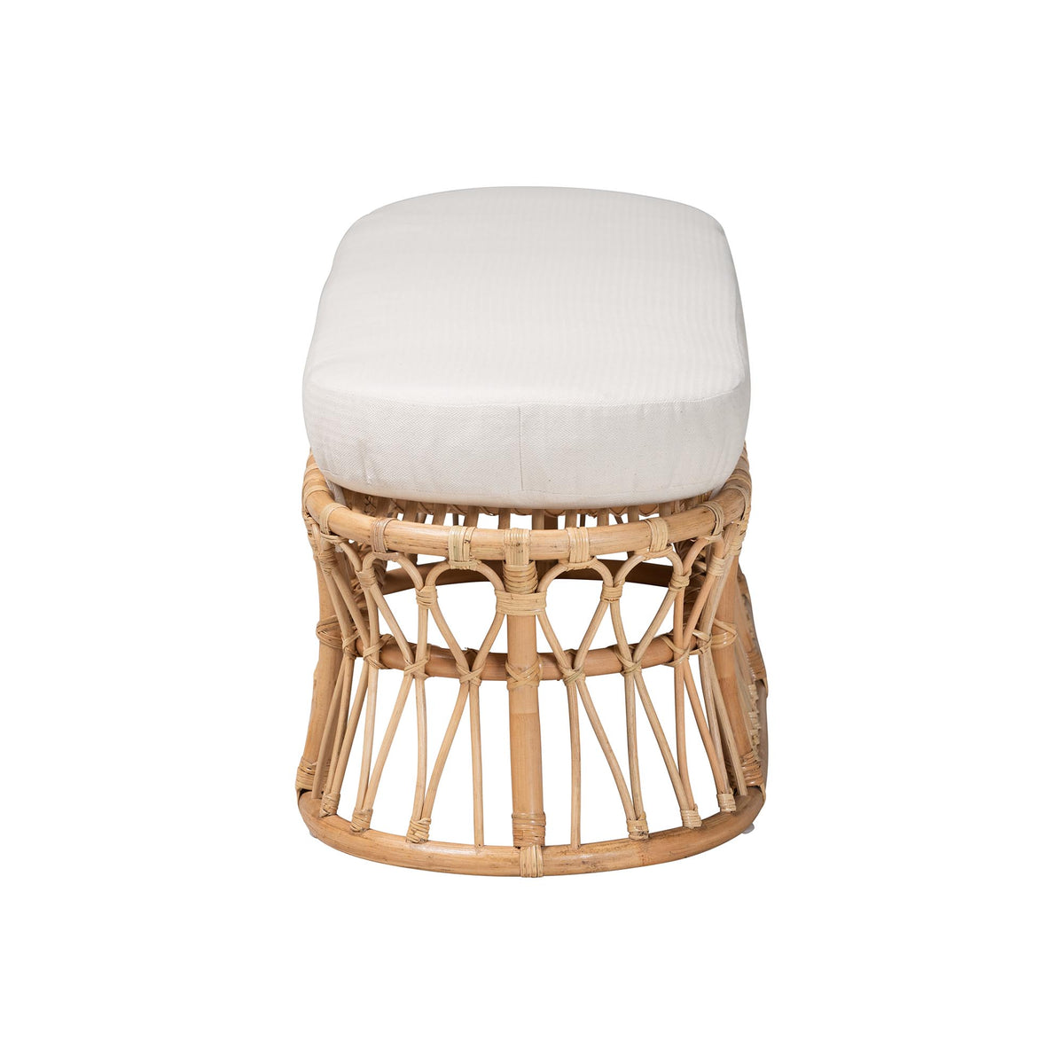 Bali & Pari Adelpha Rattan Accent Bench