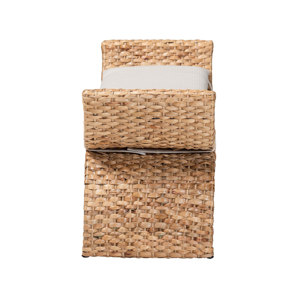 Bali & Pari Agave Woven Seagrass Bench