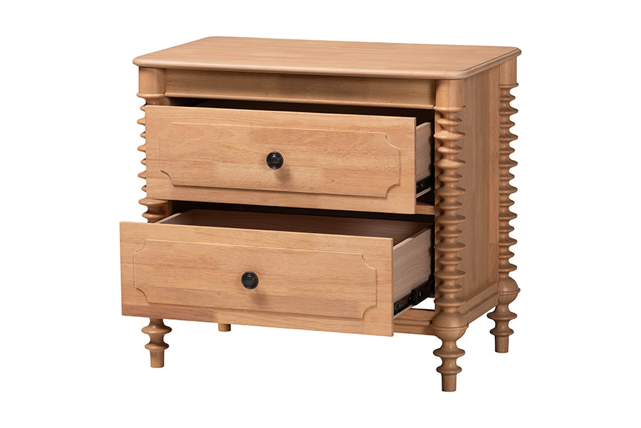 Neviah 2-Drawer Nightstand