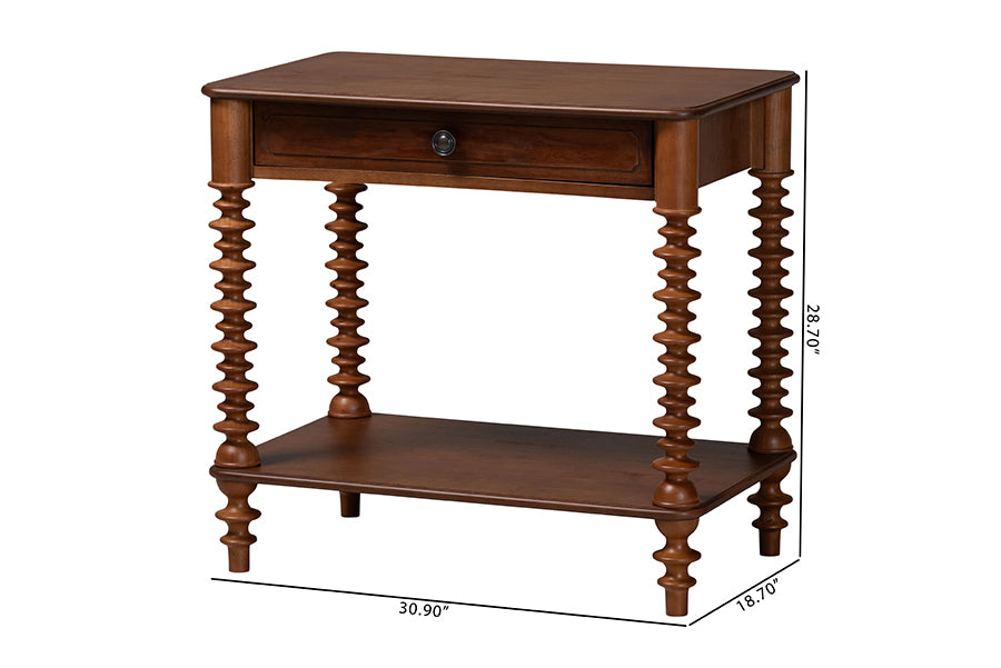 Neviah 1-Drawer Nightstand