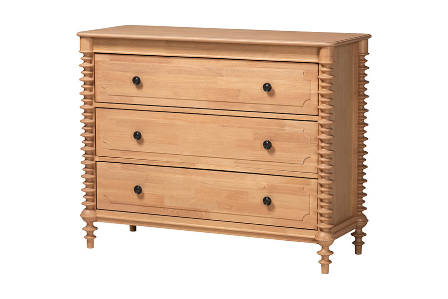 Neviah 3-Drawer Chest, Beech