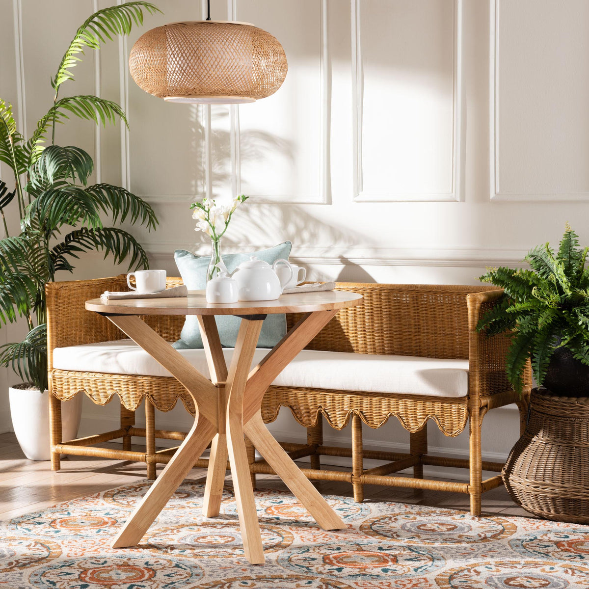 Bali & Pari Serenay Rattan Dining Bench