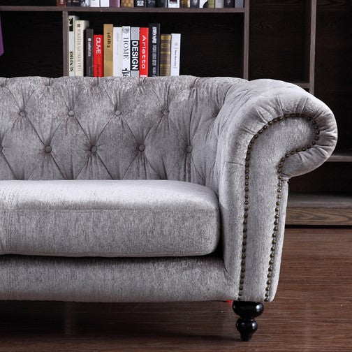 Alexandrina Tufted Velvet Sofa