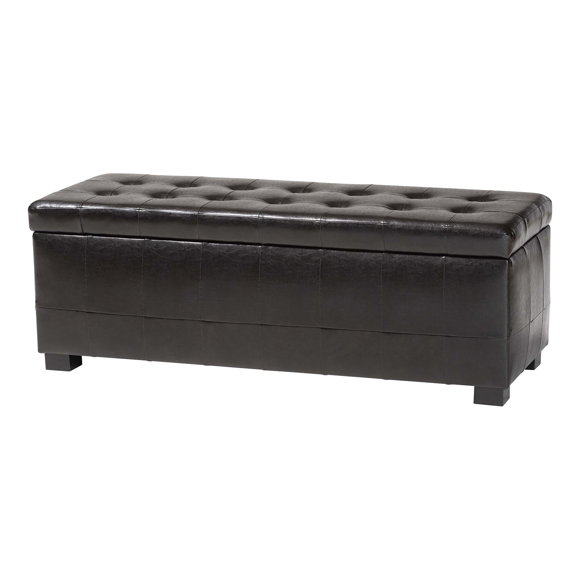 Faux Storage Bench