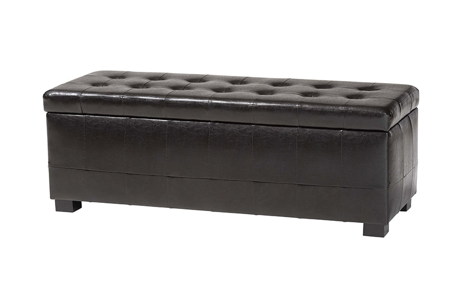 Faux Storage Bench