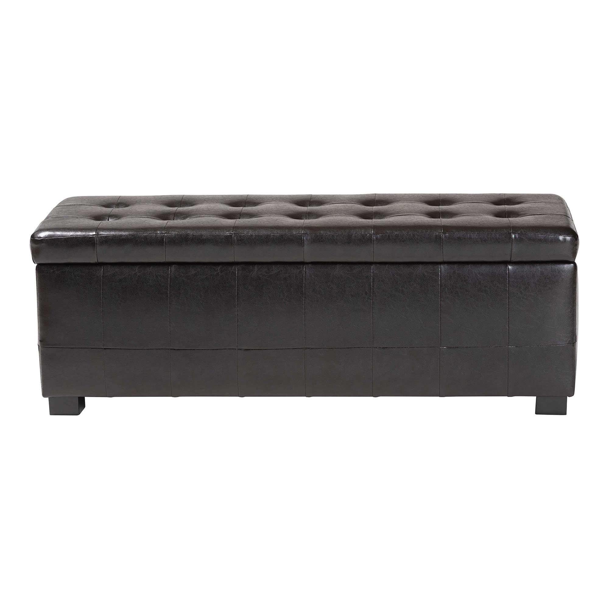 Faux Storage Bench