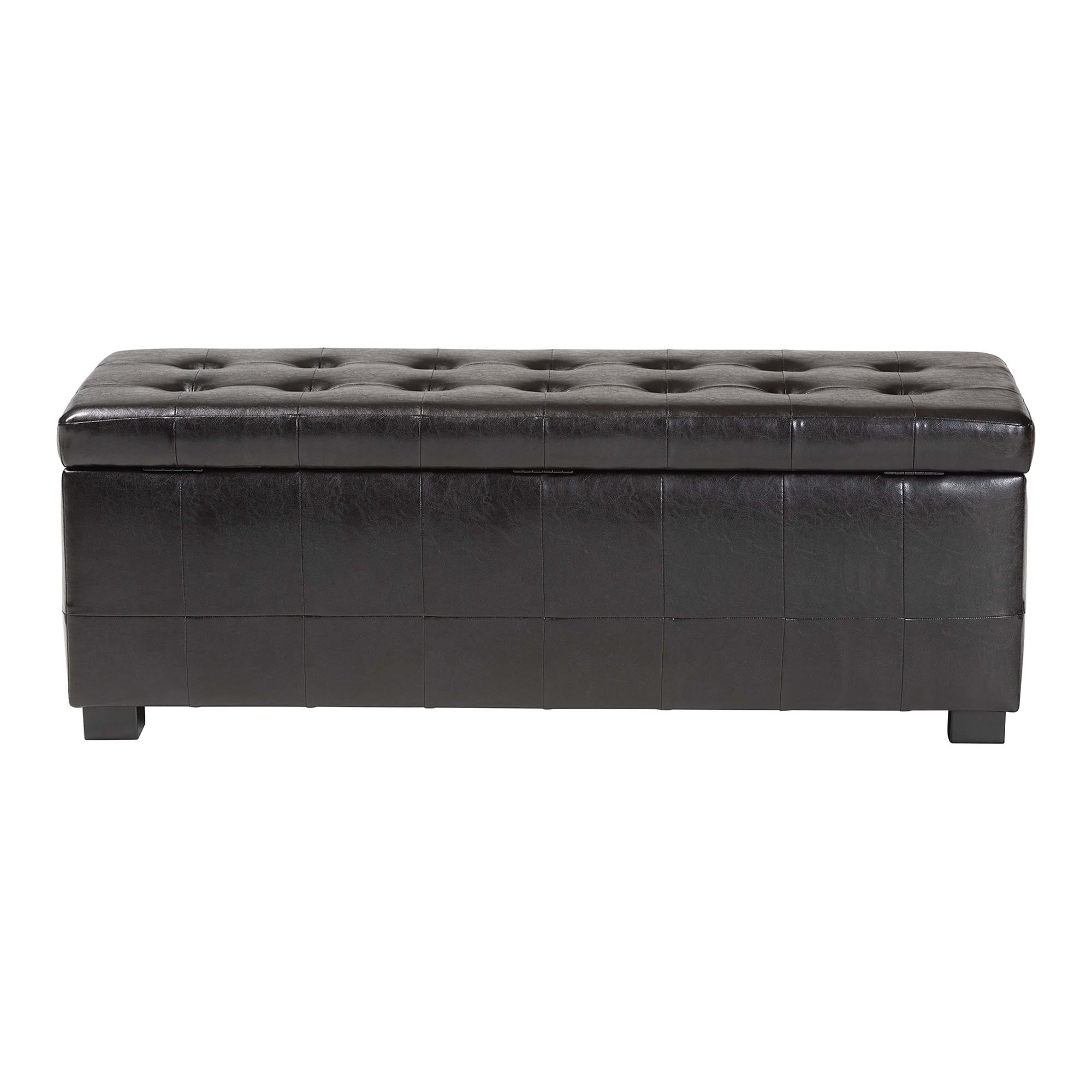 Faux Storage Bench
