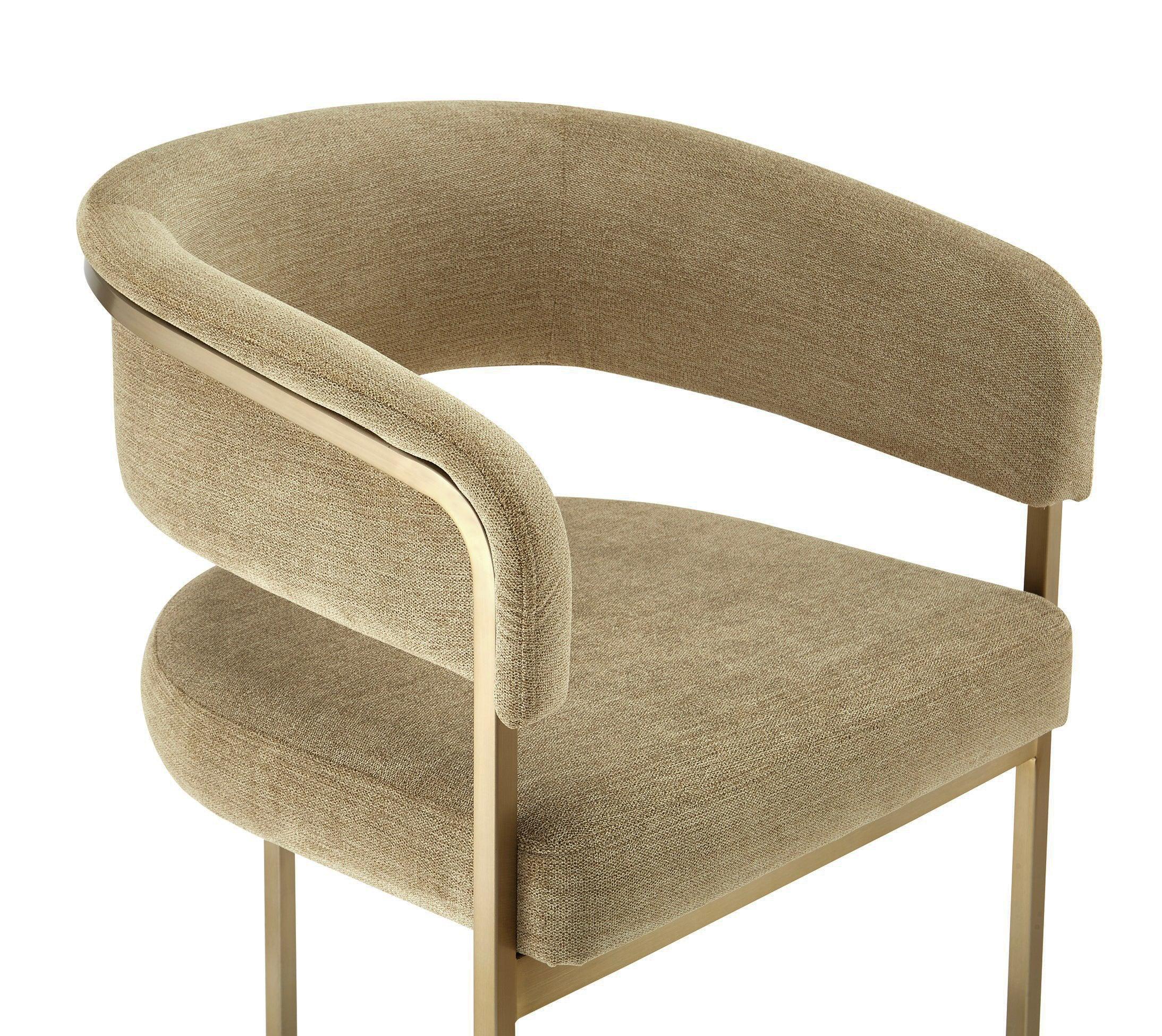 Modrest Sebastian Modern Fabric Antique Counter Chair
