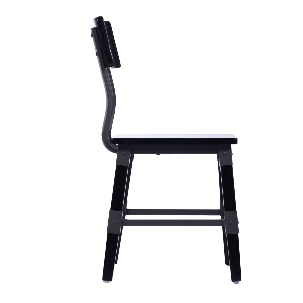 2 Pack Rustic Antique Industrial Wood Dining Chair