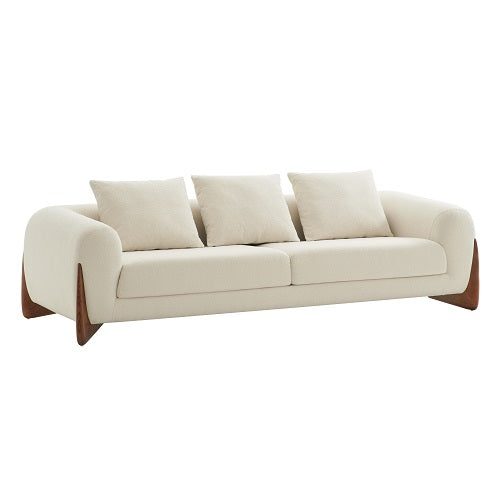 Fleury Contemporary Fabric and Sofa