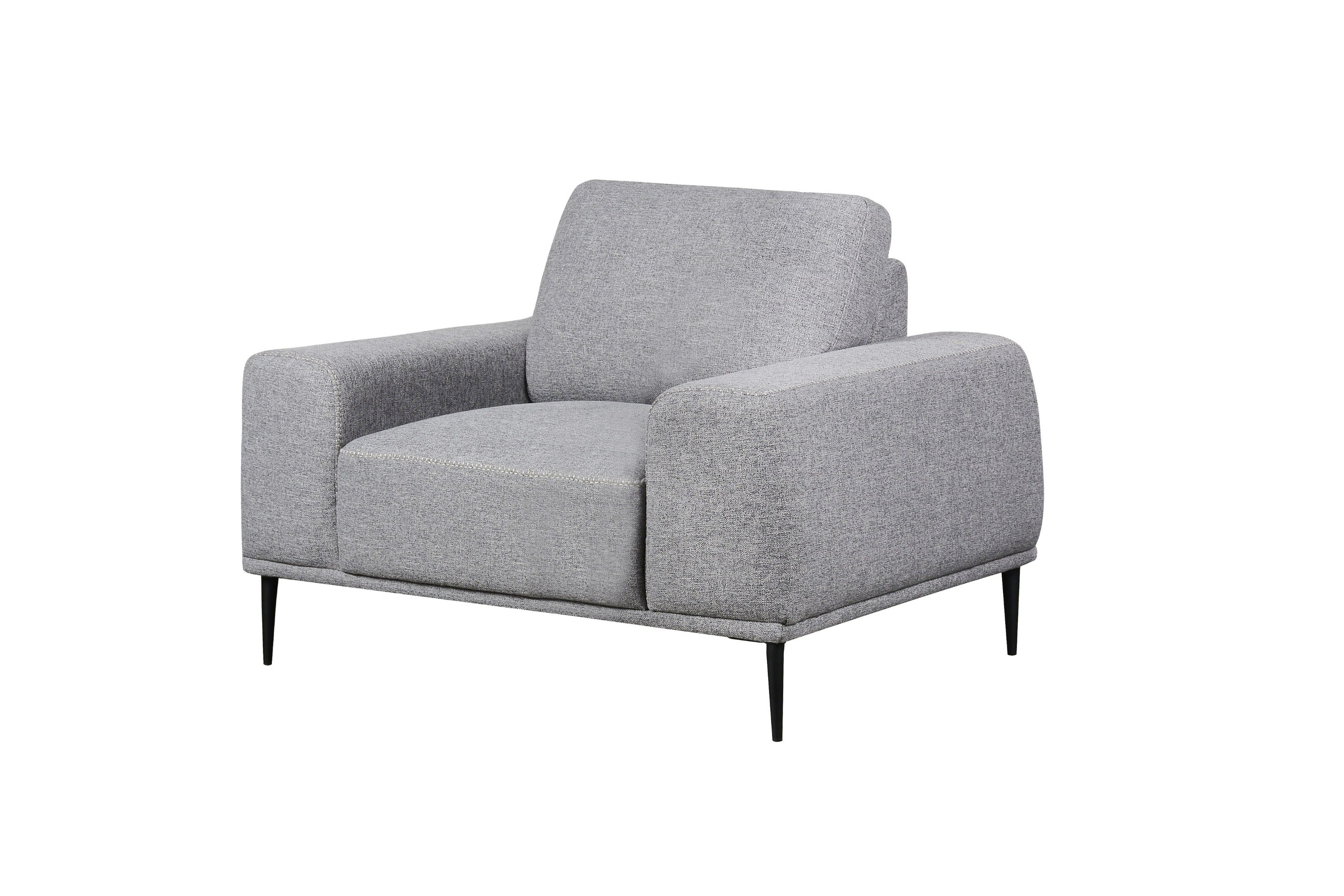 Divani Casa Fonda - Modern Fabric Chair-Accent Chair-VIG-Wall2Wall Furnishings