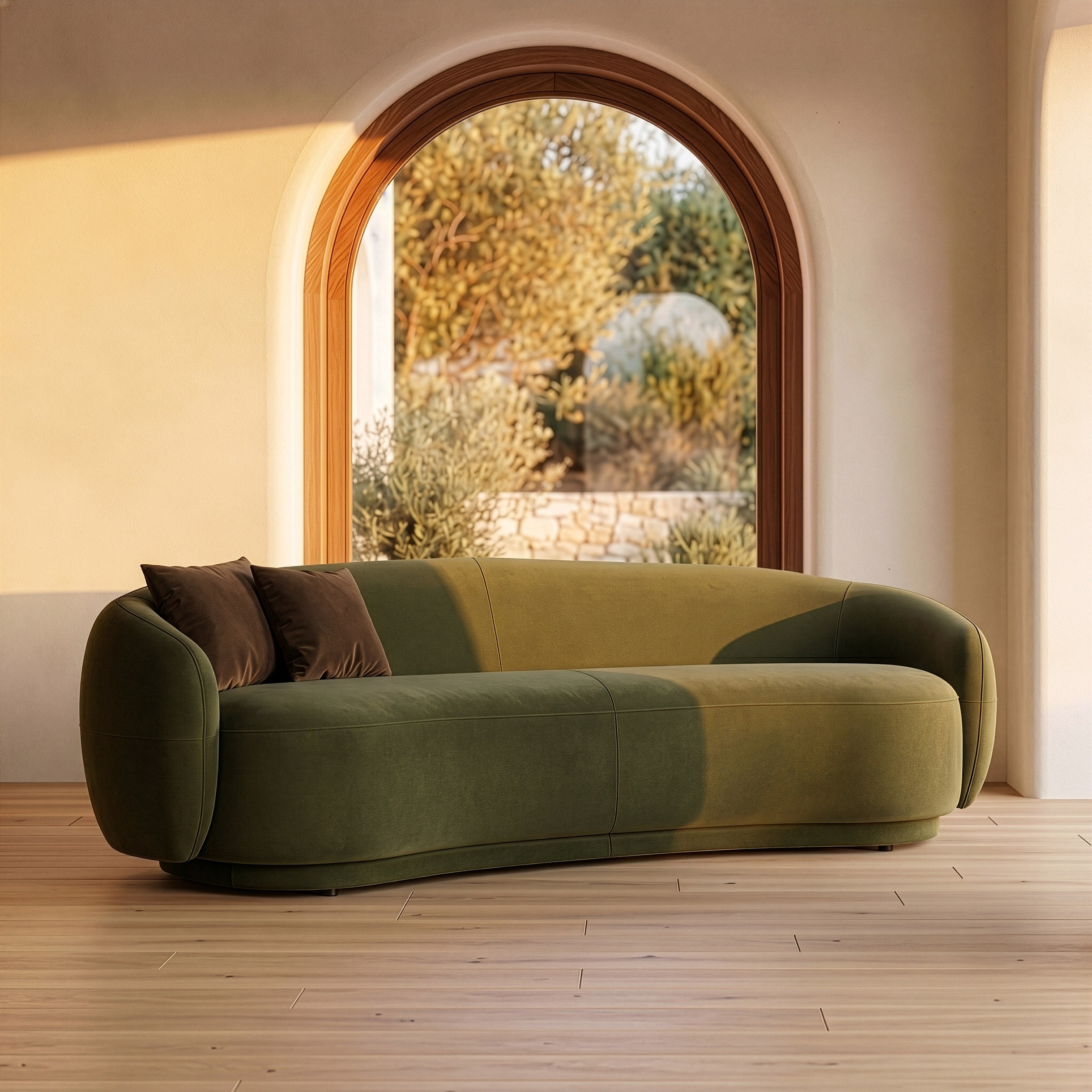 Andrew Modern Fabric Sofa