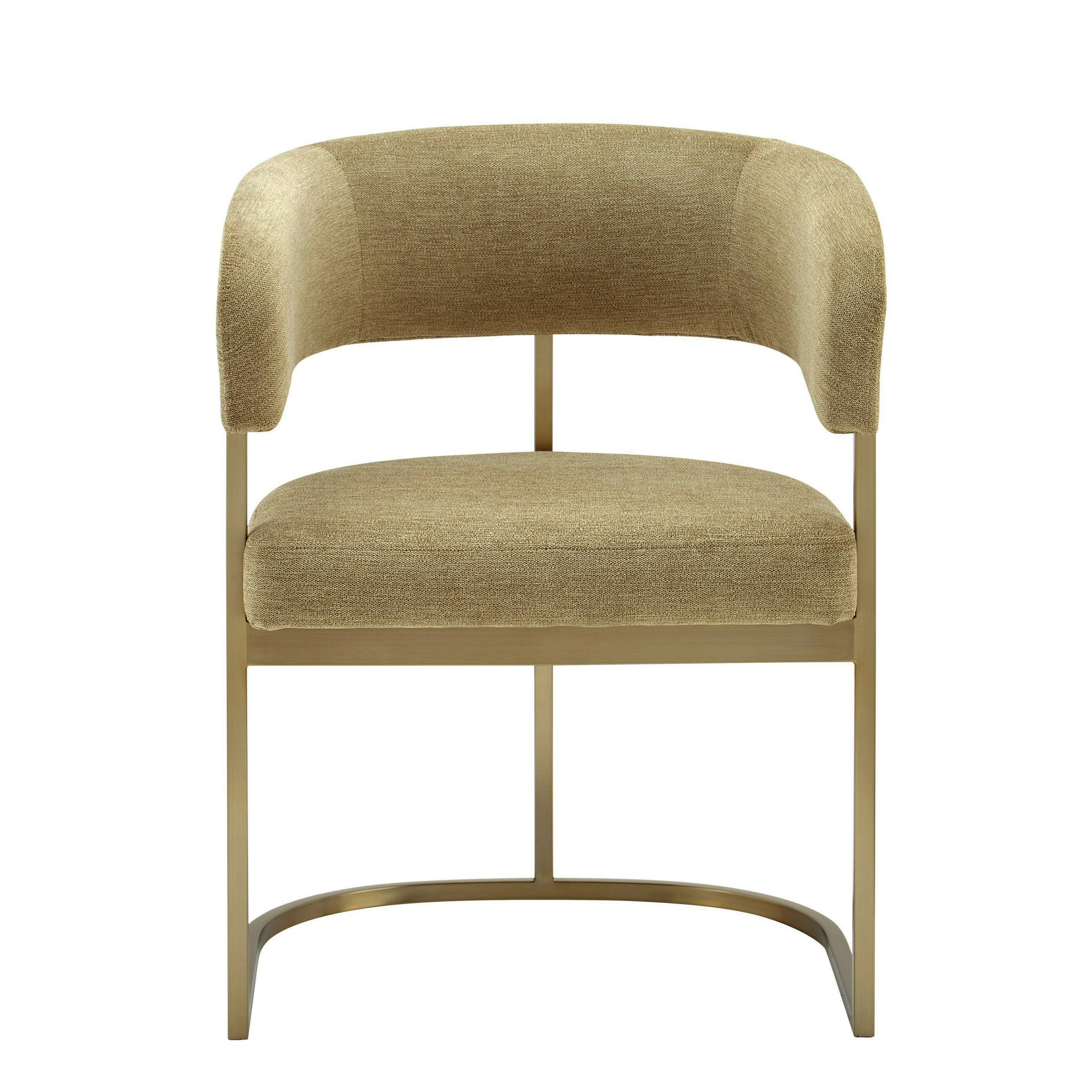Modrest Sebastian Modern Fabric Antique Dining Chair