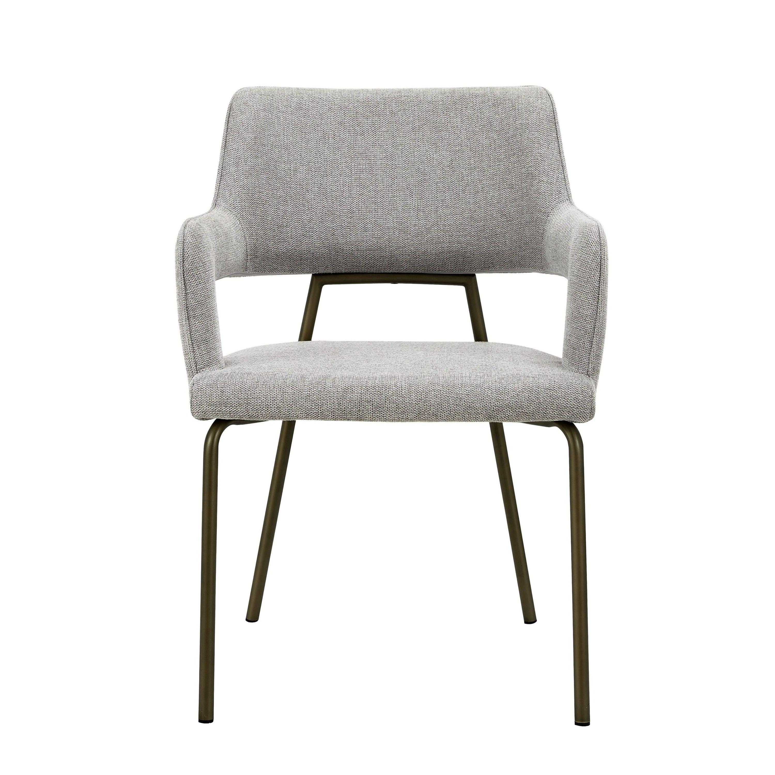 Modrest Childers Modern Fabric Antique Dining Chair