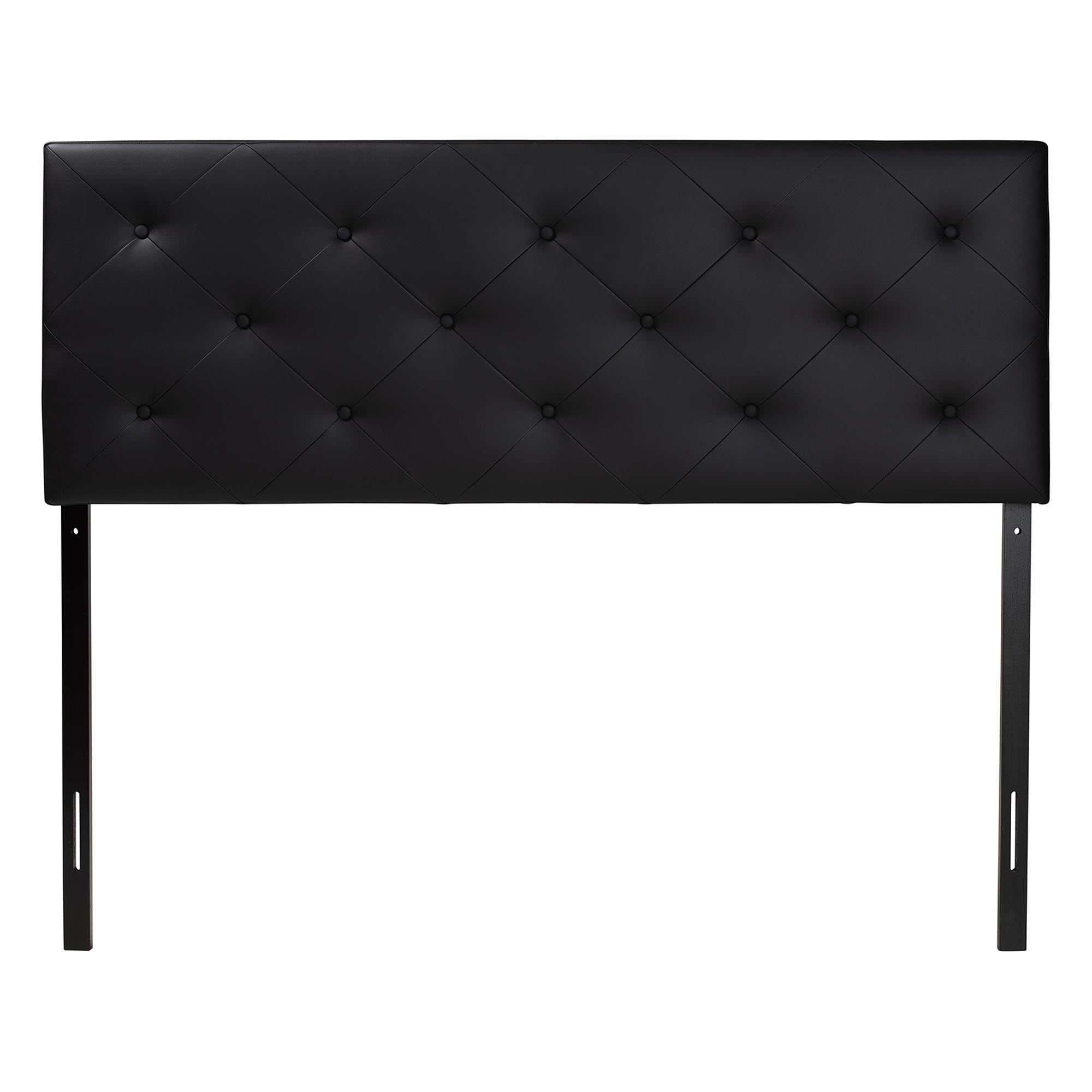 Baltimore Modern and Contemporary Faux Leather Upholstered Headboard