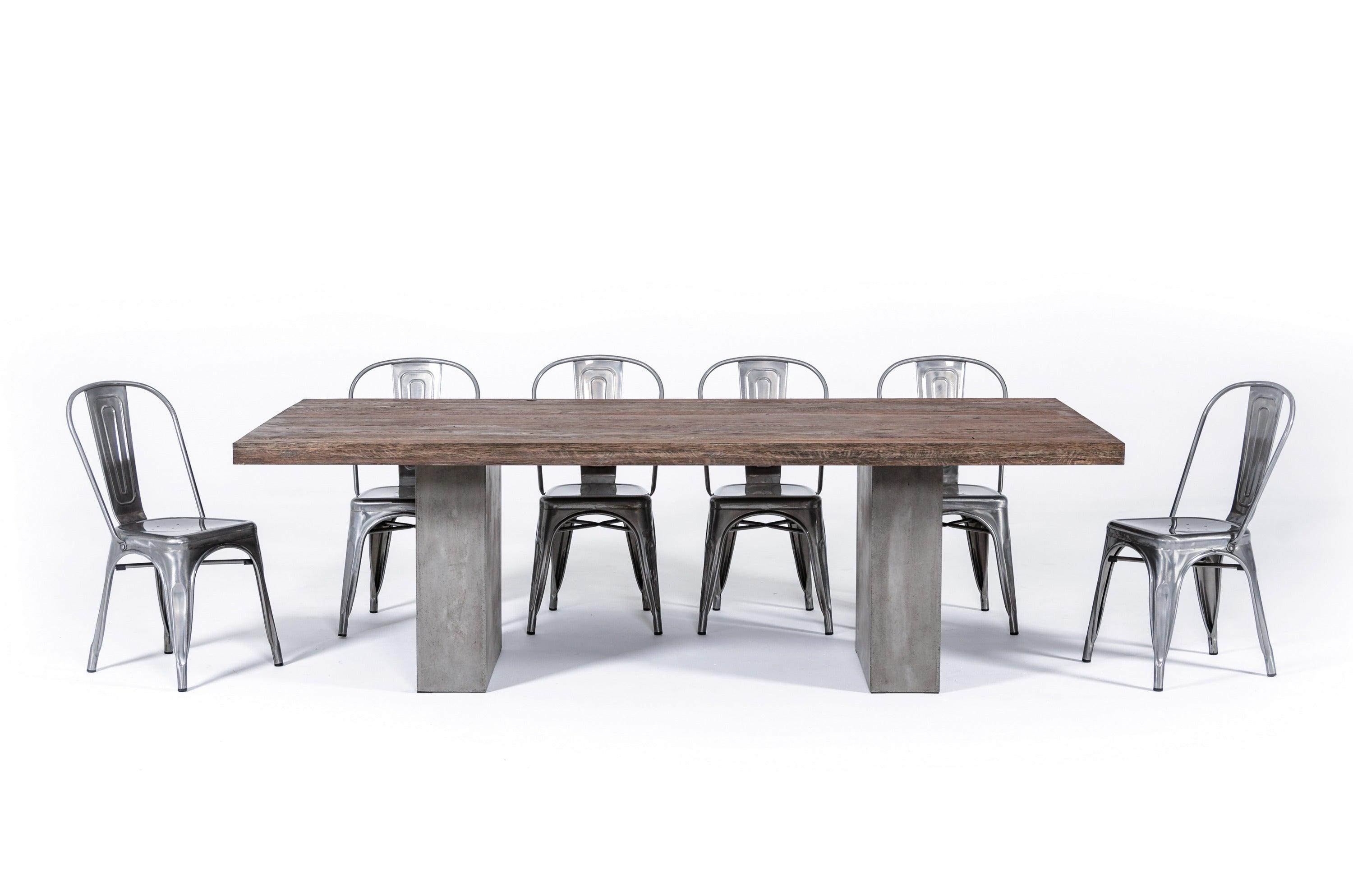 Renzo Modern Concrete 94" Dining Table