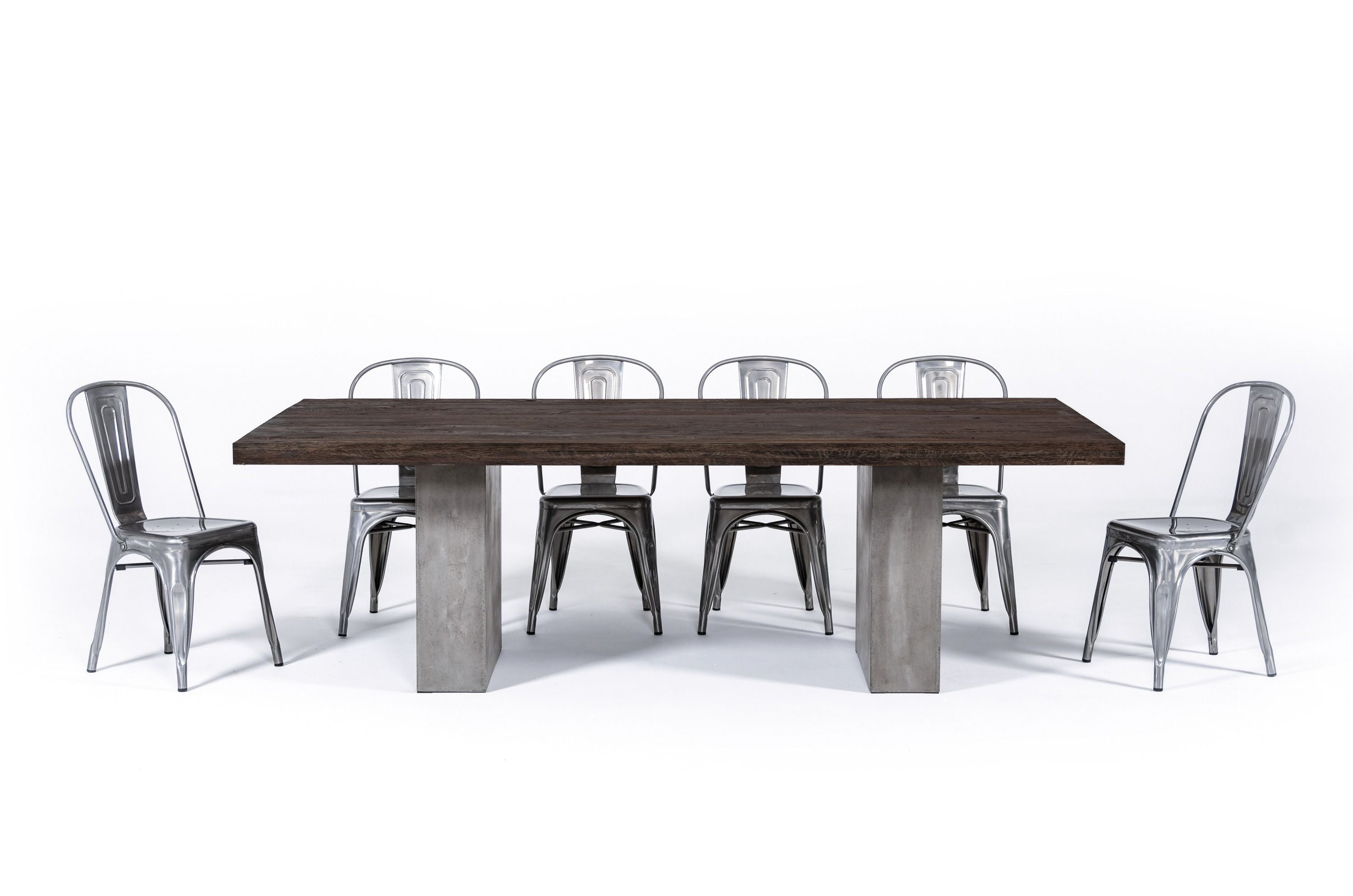 Renzo Modern Concrete 94" Dining Table