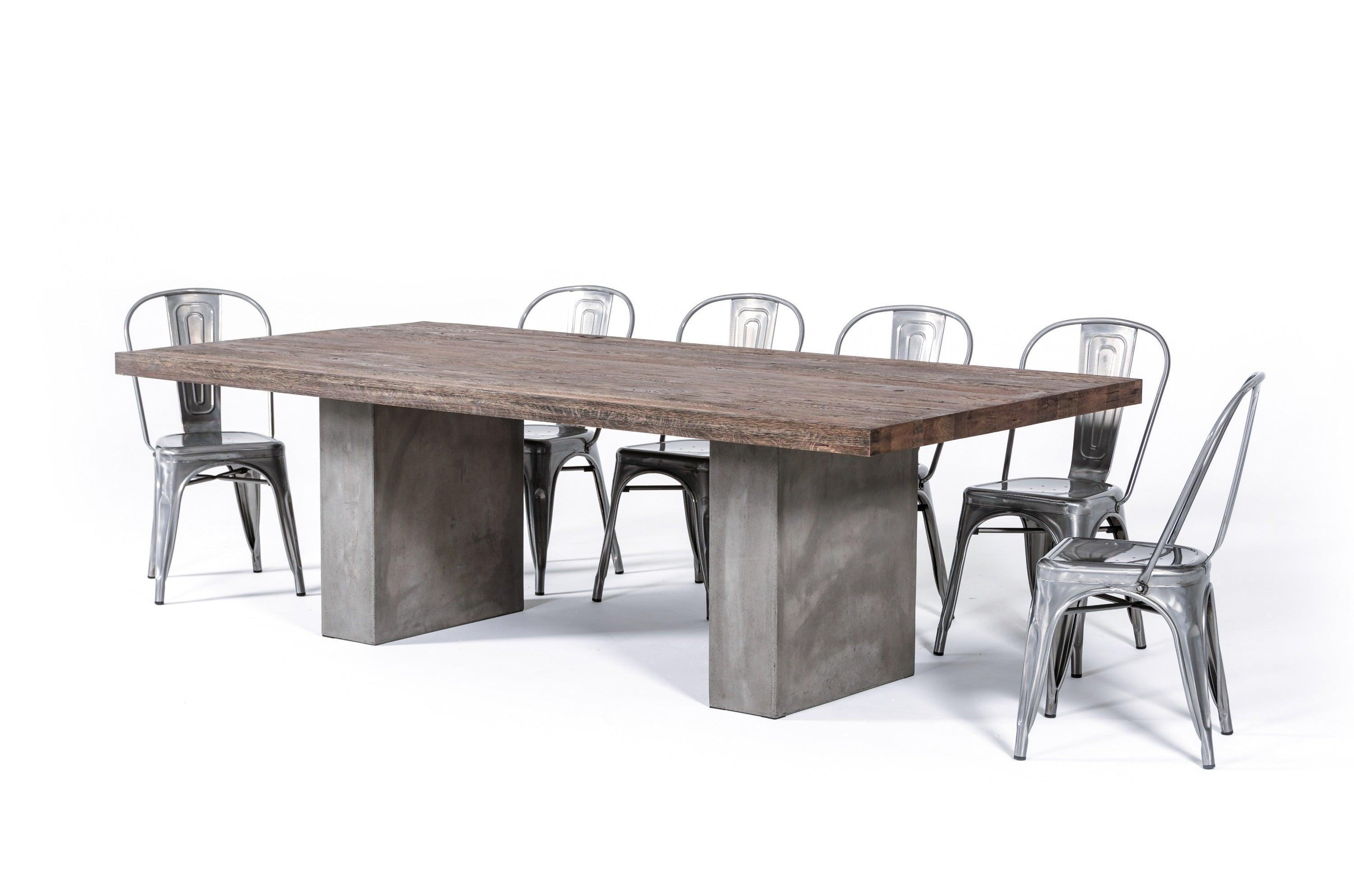 Renzo Modern Concrete 94" Dining Table