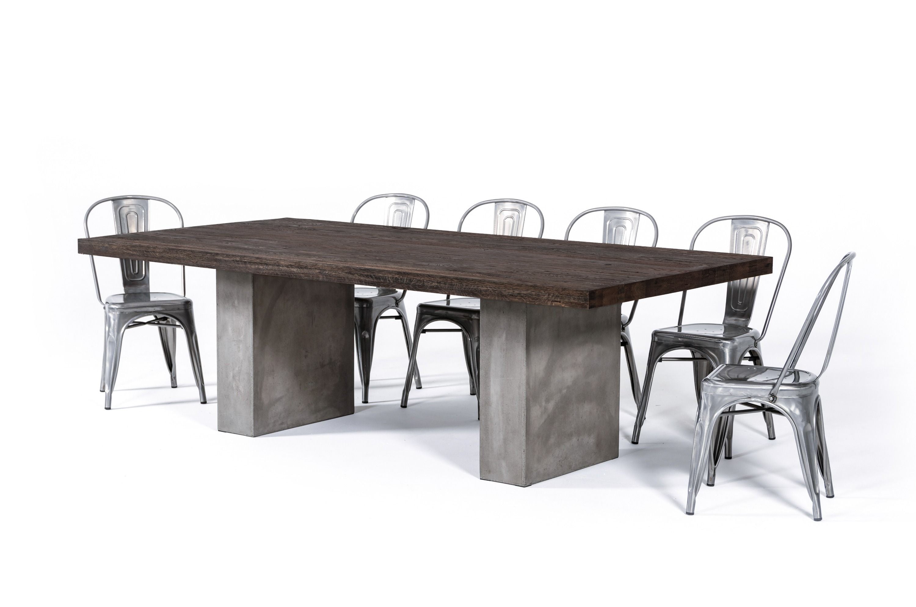 Renzo Modern Concrete 94" Dining Table